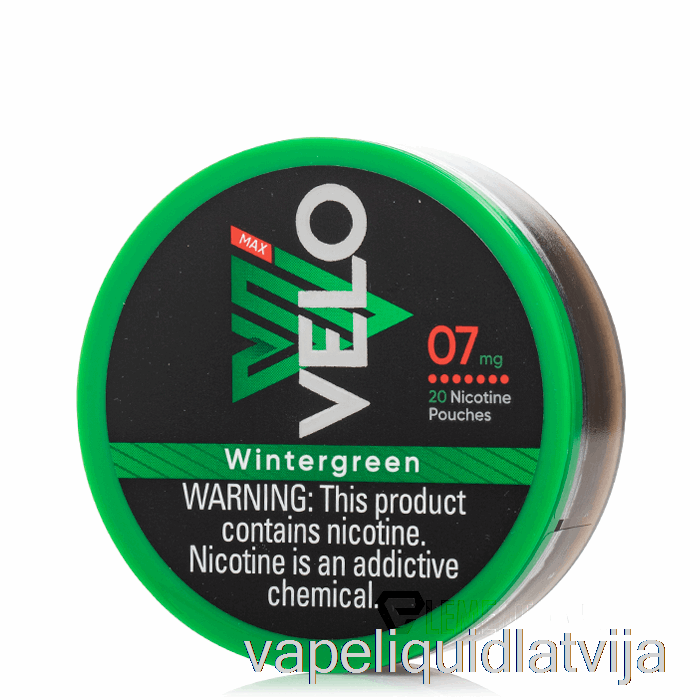 Velo Nikotīna Maisiņi - Wintergreen 7mg Vape šķidrums